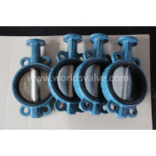 High Quality Ggg40 Ductile Iron Wafer Type Butterfly Valve (D71X-10/16)